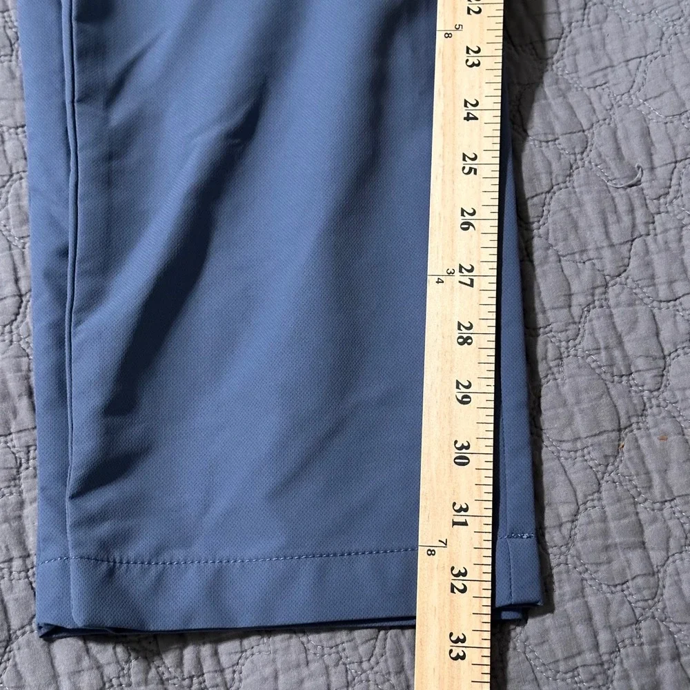 Banana Republic Men's Performance Golf Pants Dress Pants Sporty Slate Blue 38x34